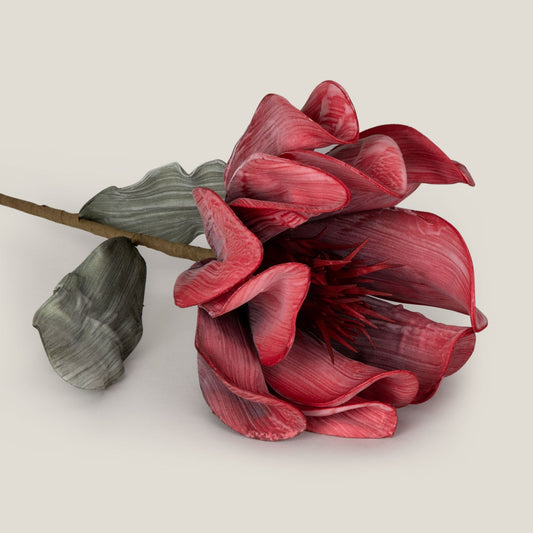 Red Daffodil Foam Flower