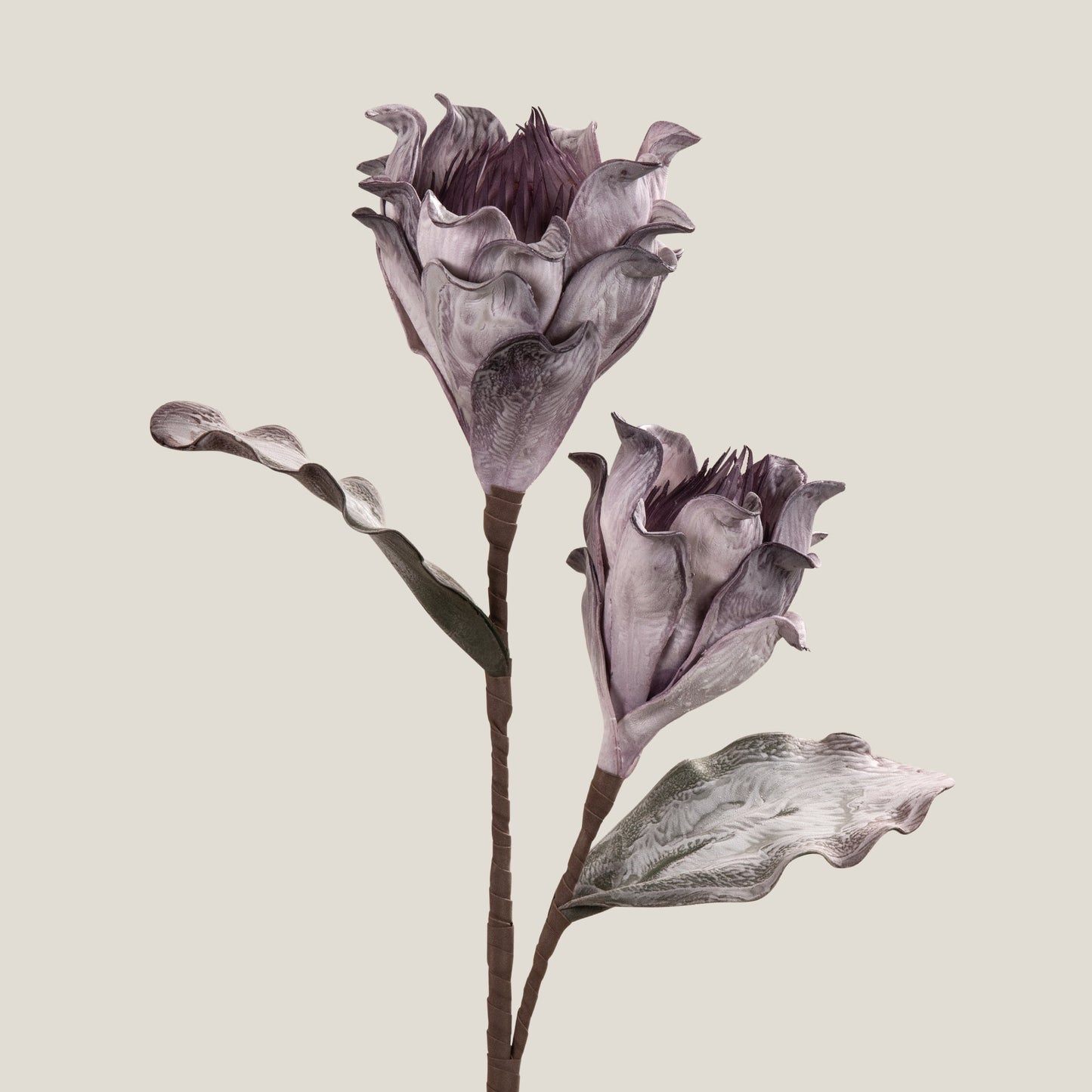 Purple King Artichoke Faux Flower