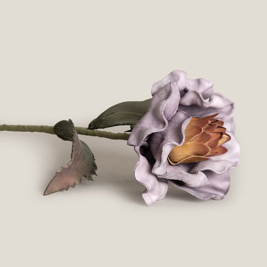 Purple & Orange Magnum Foam Flower